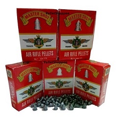 master shot famous pointed-airgun pellets-0.177 cal/4.5mm