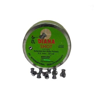 marvellous diana shot,diana shot flat,0.22/5.5mm airgun pellets,airgun pellets